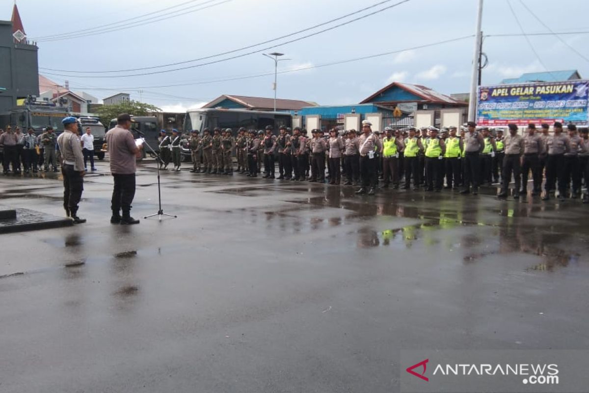 Polisi disiagakan jaga obyek vital di Kota Timika