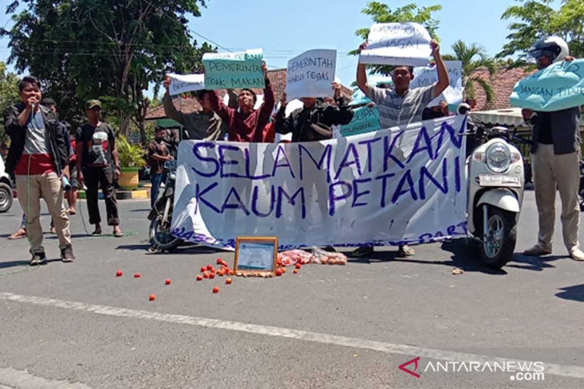 Mahasiswa Pamekasan dan Sumenep aksi damai suarakan kepentingan petani