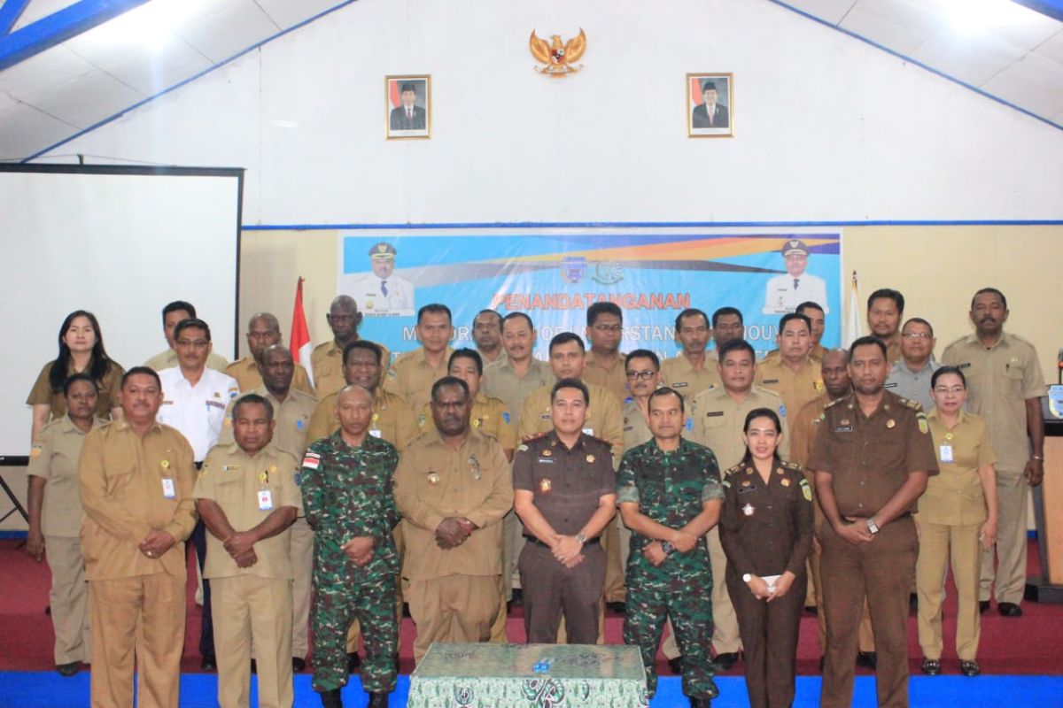 Pemkab Asmat kembali jalin kerja sama dengan Kejari Merauke