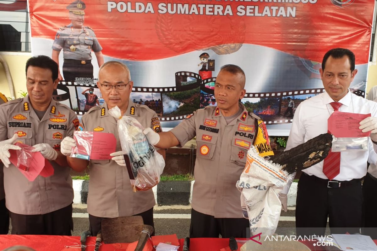 Polda Sumsel terus kejar pembakar lahan