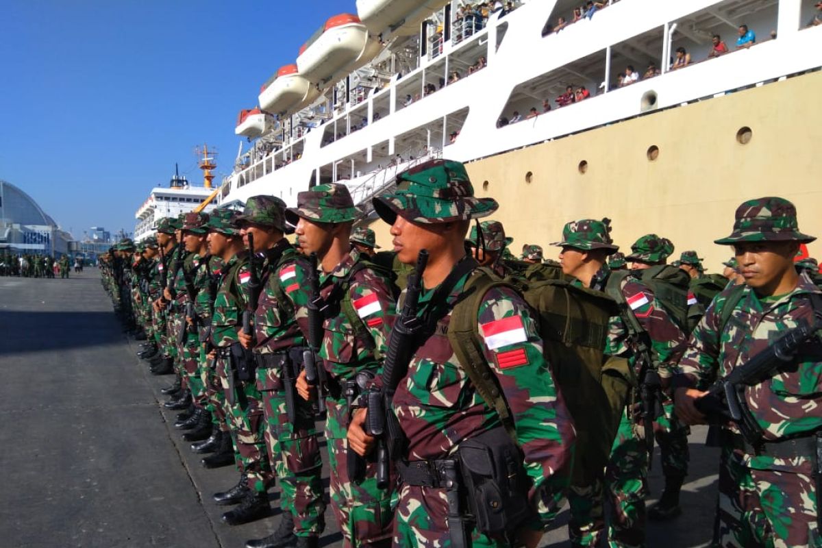 Kasdam XIV/Hasanuddin lepas 423 personel untuk pasukan PBB