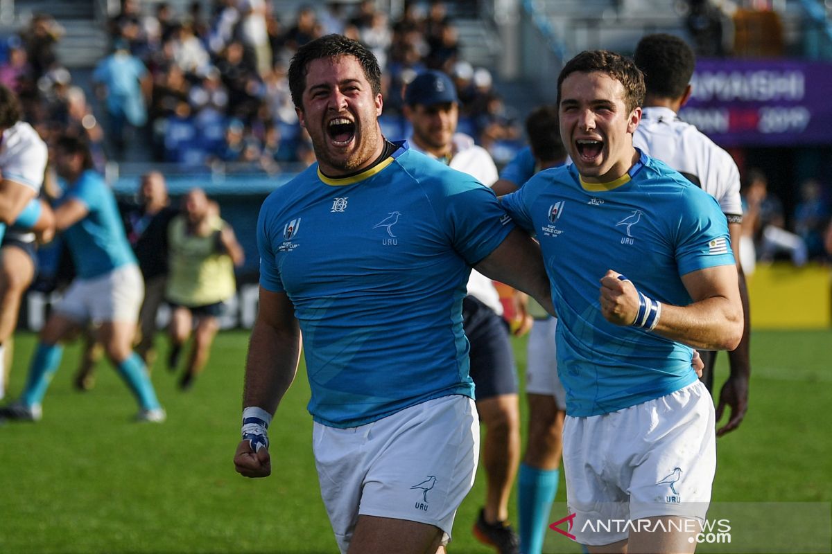 Uruguay ukir kejutan dengan taklukkan Fiji Piala Dunia Rugby