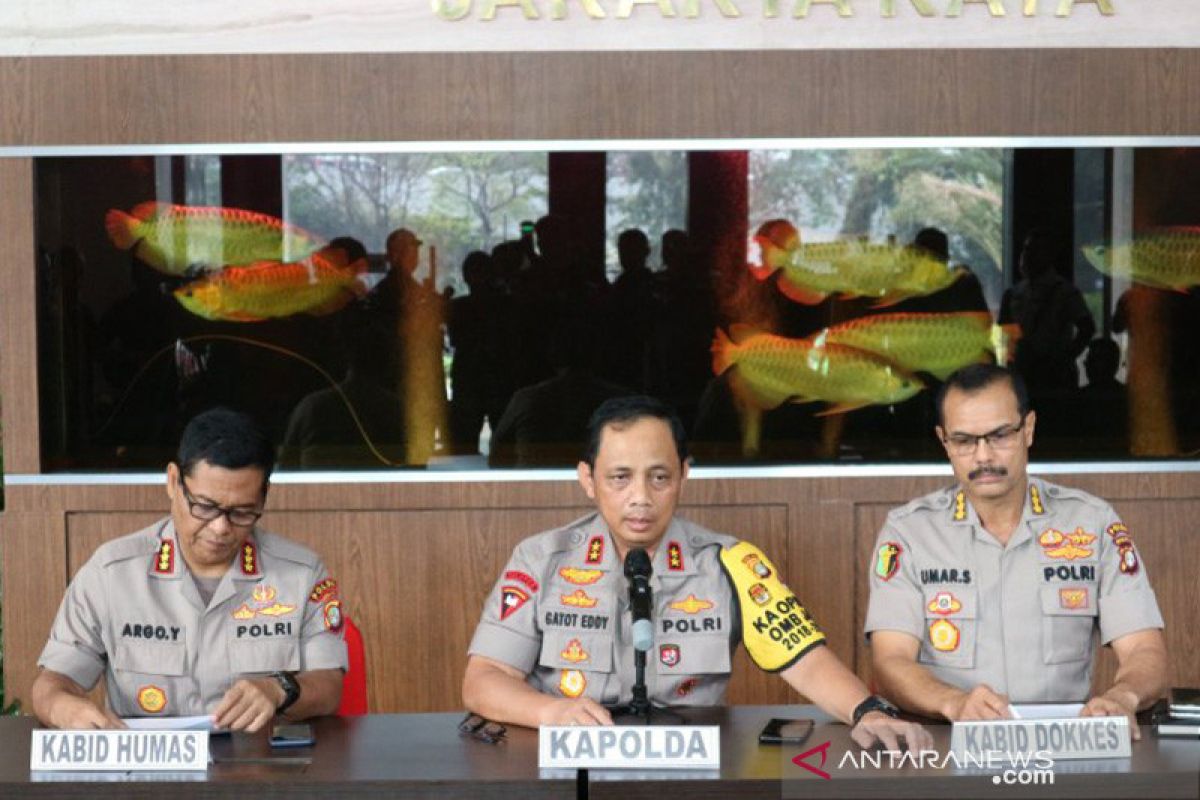 94 pedemo diamankan dalam kericuhan di depan Gedung DPR/MPR