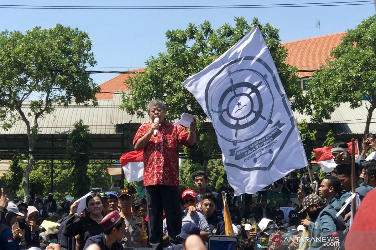 DPRD Jatim komitmen teruskan aspirasi mahasiswa ke pusat