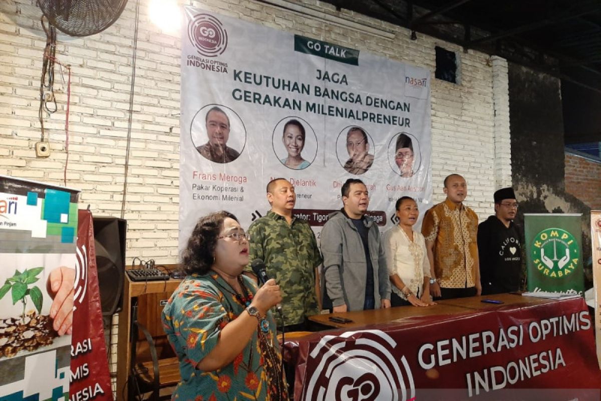 Generasi Optimis Indonesia usulkan menteri milenial ke Jokowi