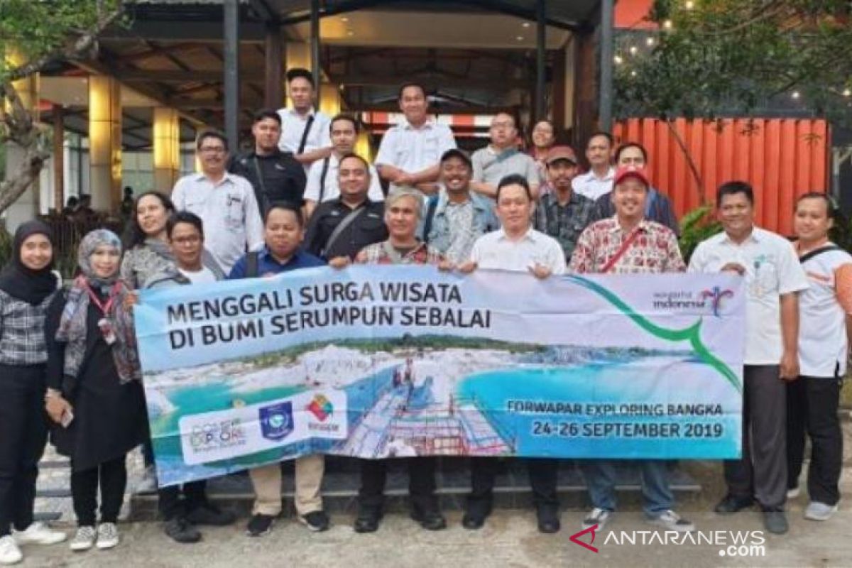 Forum Wartawan Pariwisata Indonesia kunjungi Bangka Belitung