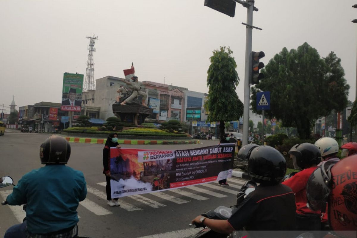 ACT Sumut galang dana untuk  bencana asap Riau dan Kalimantan