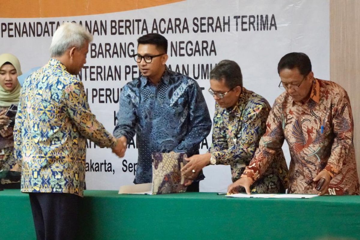 Kementerian PUPR hibah BMN Rp17 miliar pada  Pemkab Pandeglang