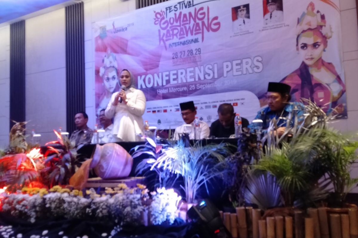 Para penari dari 15 negara akan meriahkan Festival Goyang Karawang