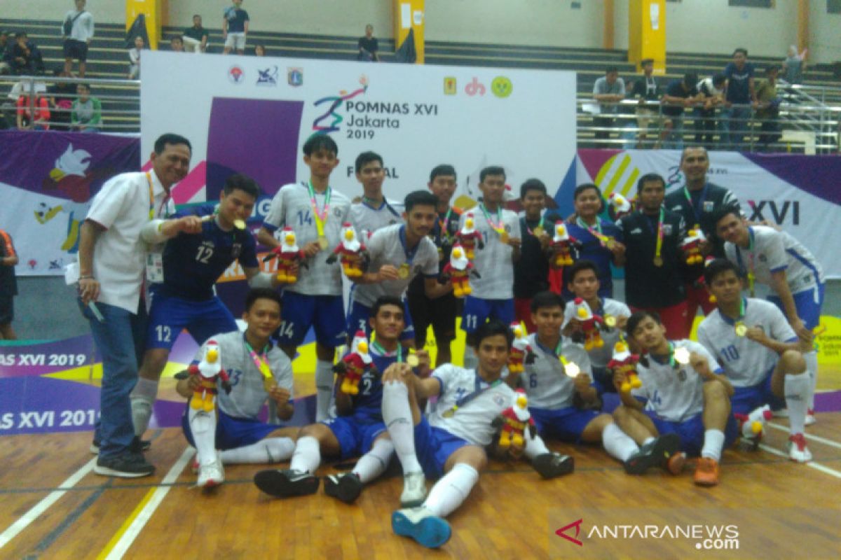 DKI Jakarta rebut emas futsal putra