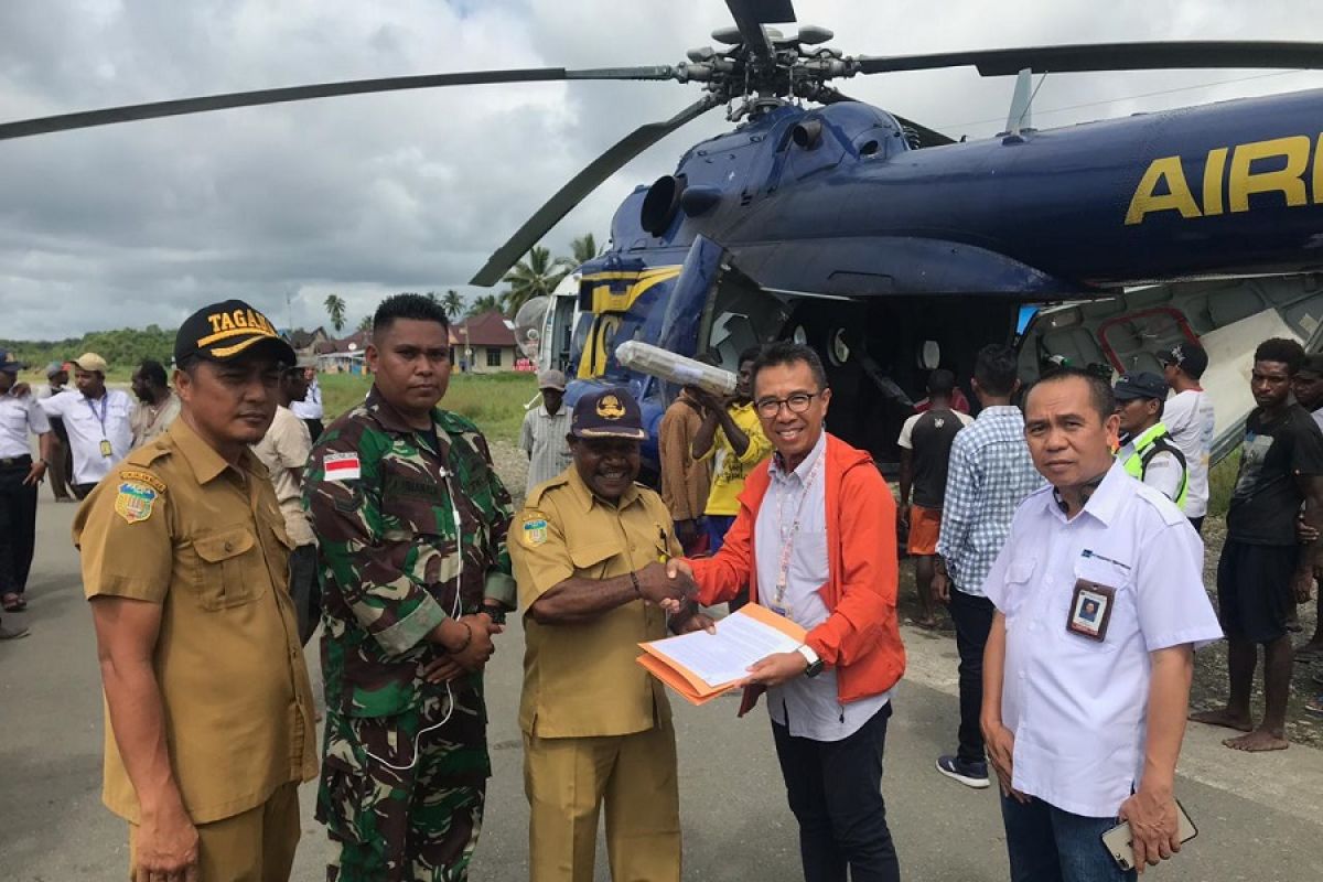 Freeport berikan bantuan kepada korban kebakaran di Agats