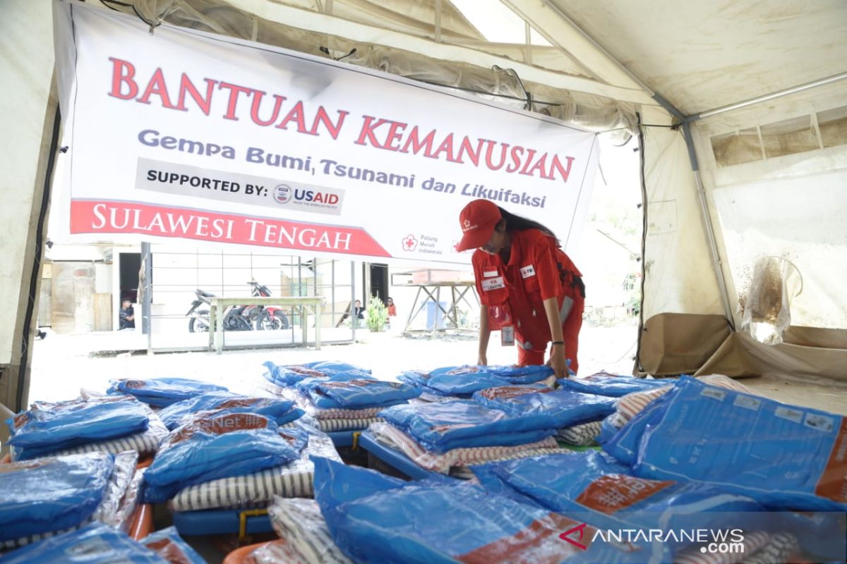 PMI distribusikan paket bantuan untuk korban gempa dan likuifaksi Sigi