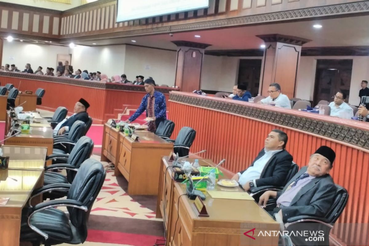 DPR Aceh setujui APBA 2020 Rp17,279 triliun