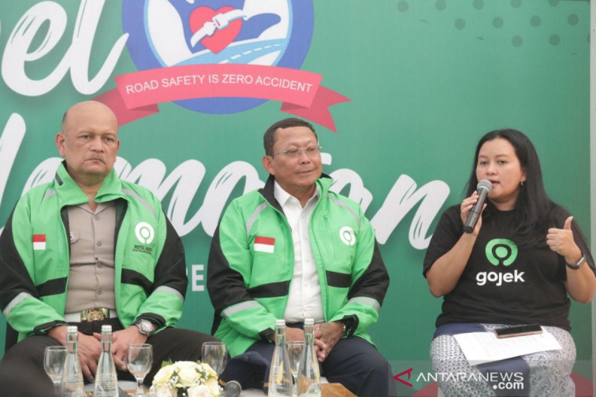 Korlantas Polri nilai Gojek paling serius dalam hal keselamatan di jalan