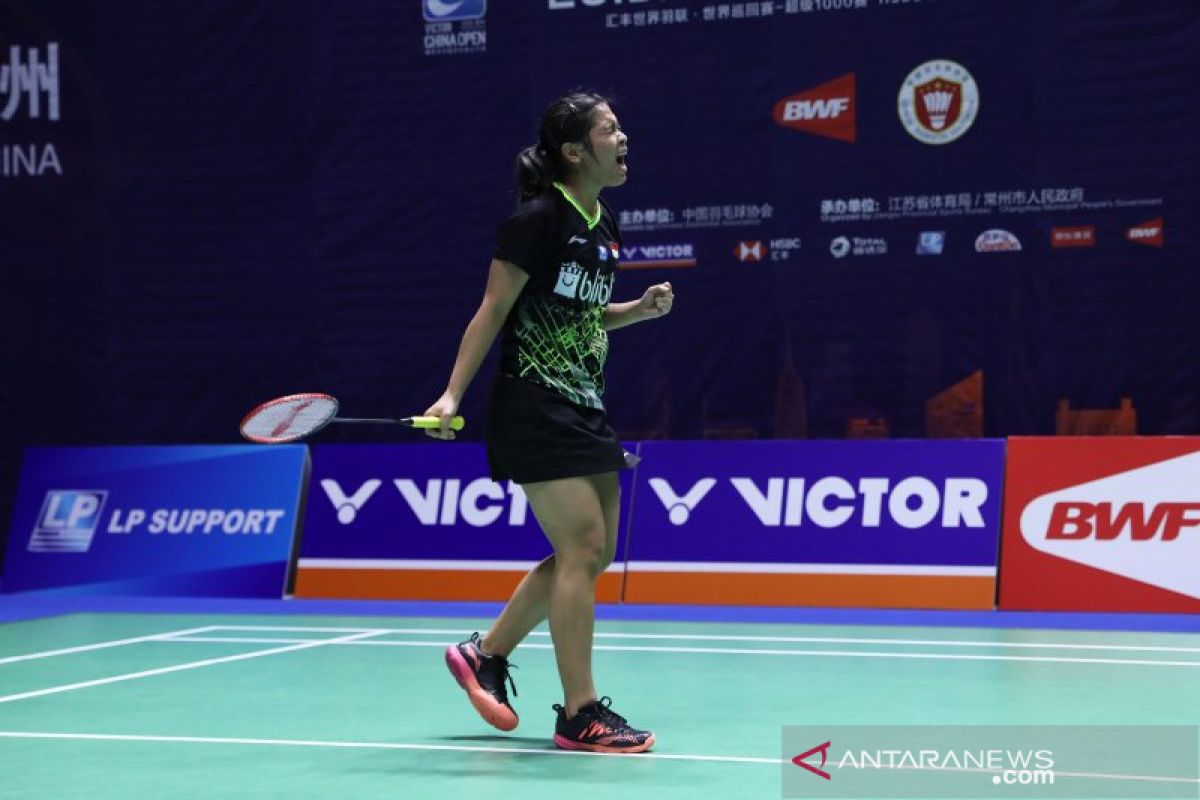 Gregoria melenggang ke perempat final Korea Open