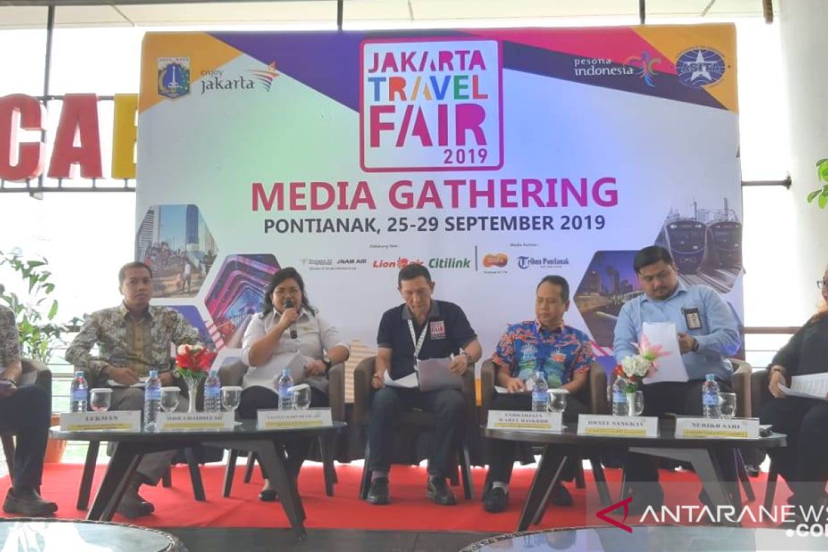 Transaksi Jakarta Travel Fair di Pontianak ditargetkan Rp2 miliar