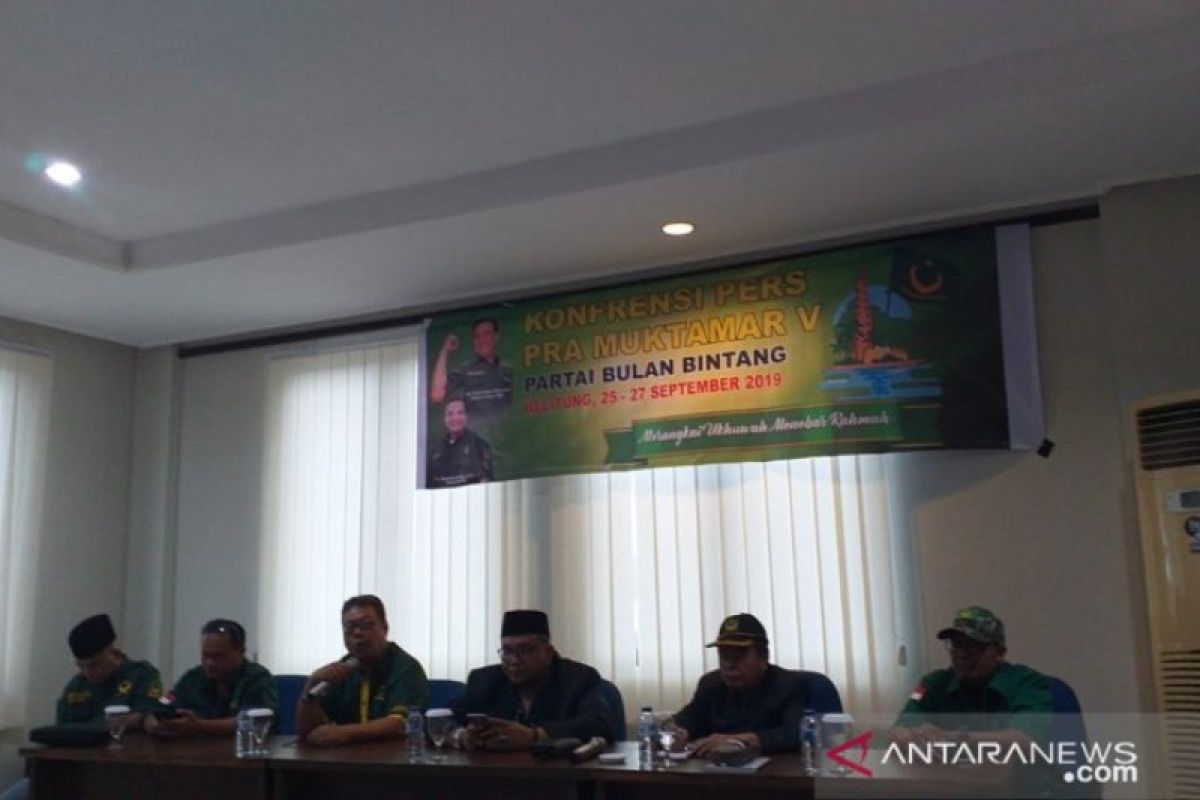 Presiden Jokowi batal hadiri Muktamar Partai Bulan Bintang di Belitung