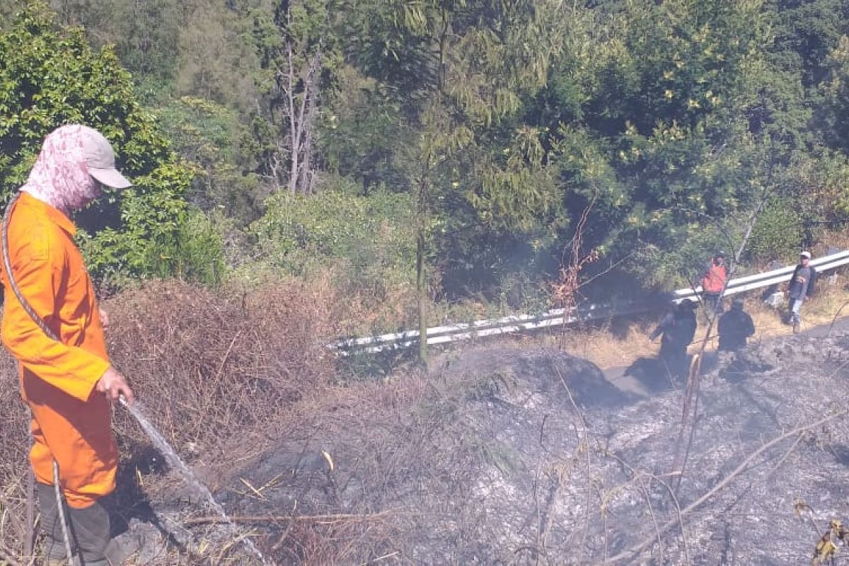 Kebakaran hutan di Gunung Semeru terus meluas capai 60,4 ha