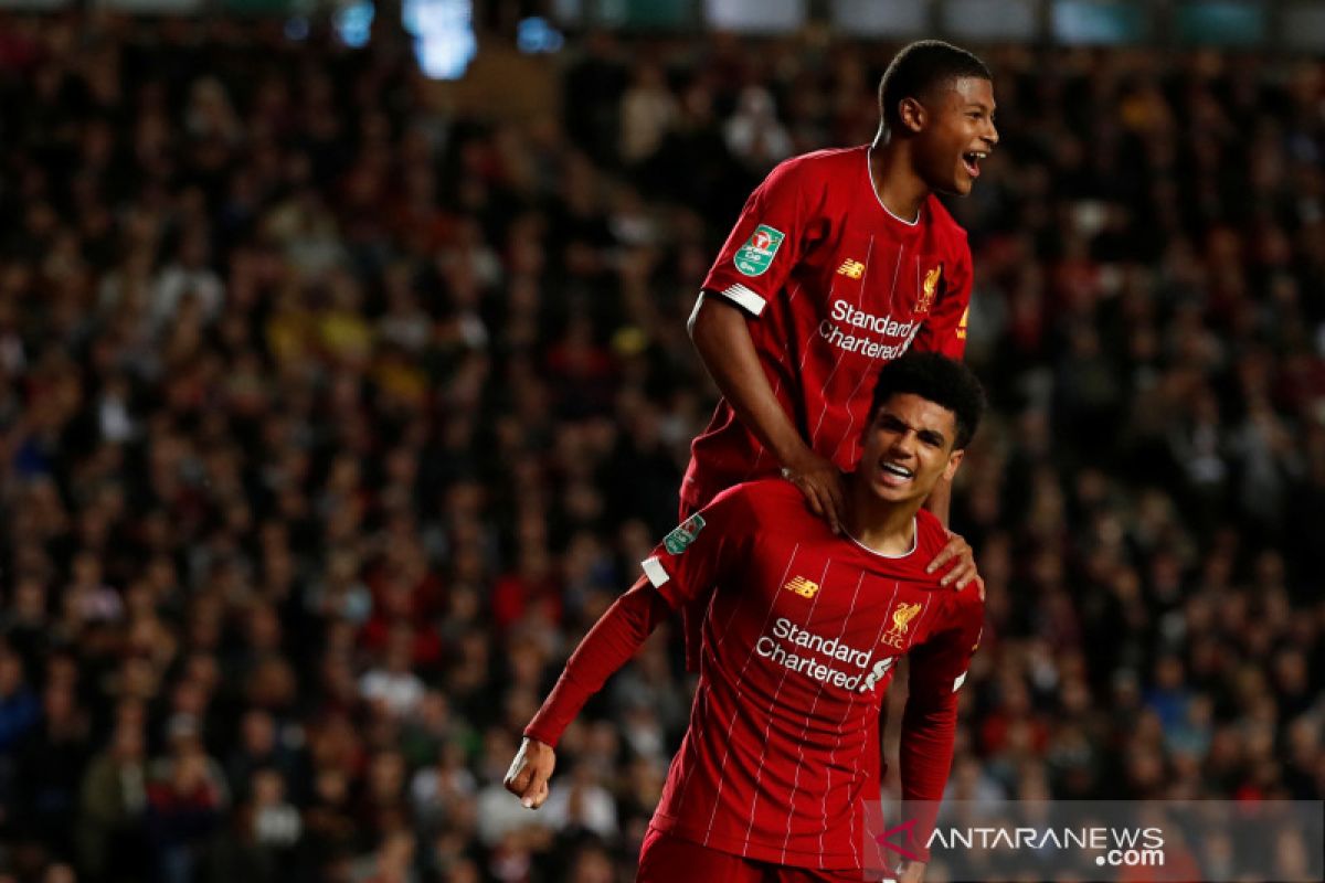 Liverpool kalahkan tuan rumah MK Dons 2-0