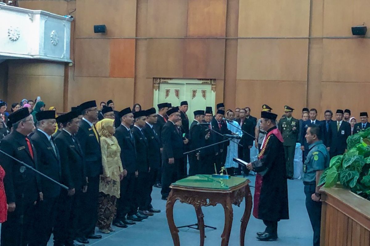 Pimpinan definitif DPRD Kota Yogyakarta dilantik awal Oktober 2019