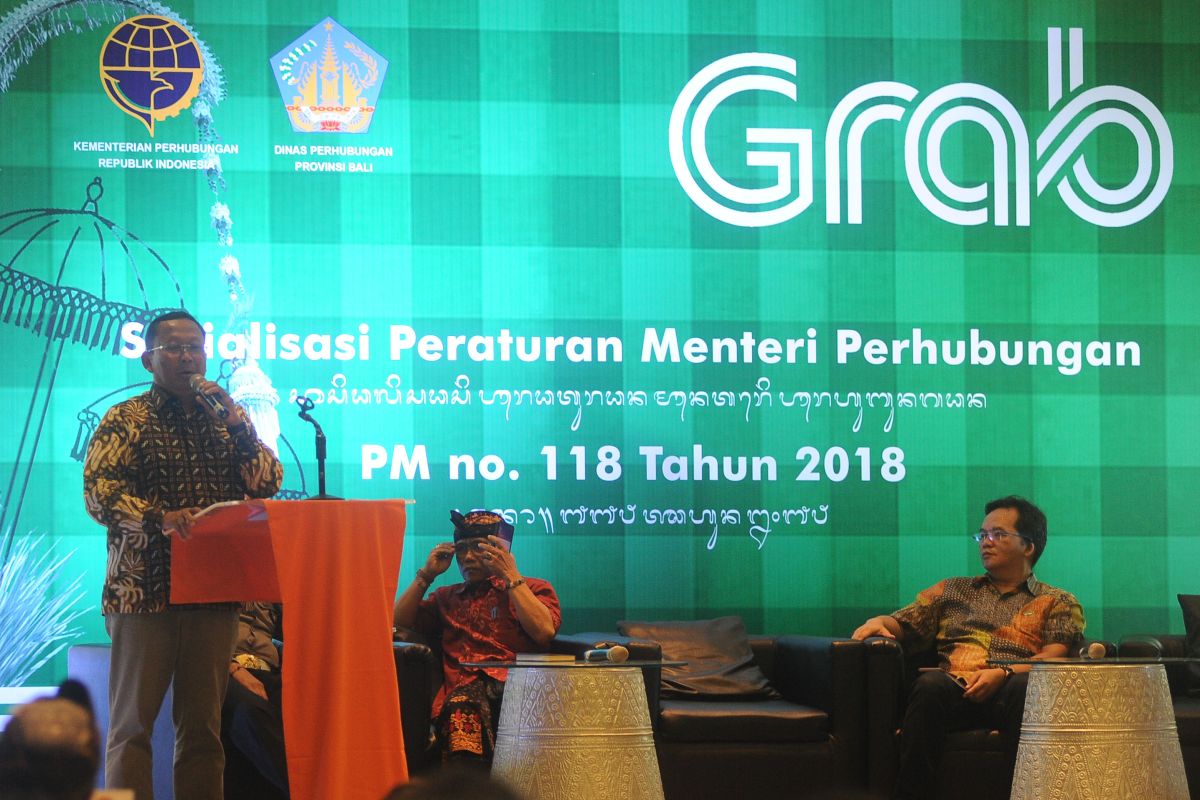 Grab-Ditjen Hubdar sosialisasikan PM 118/2018