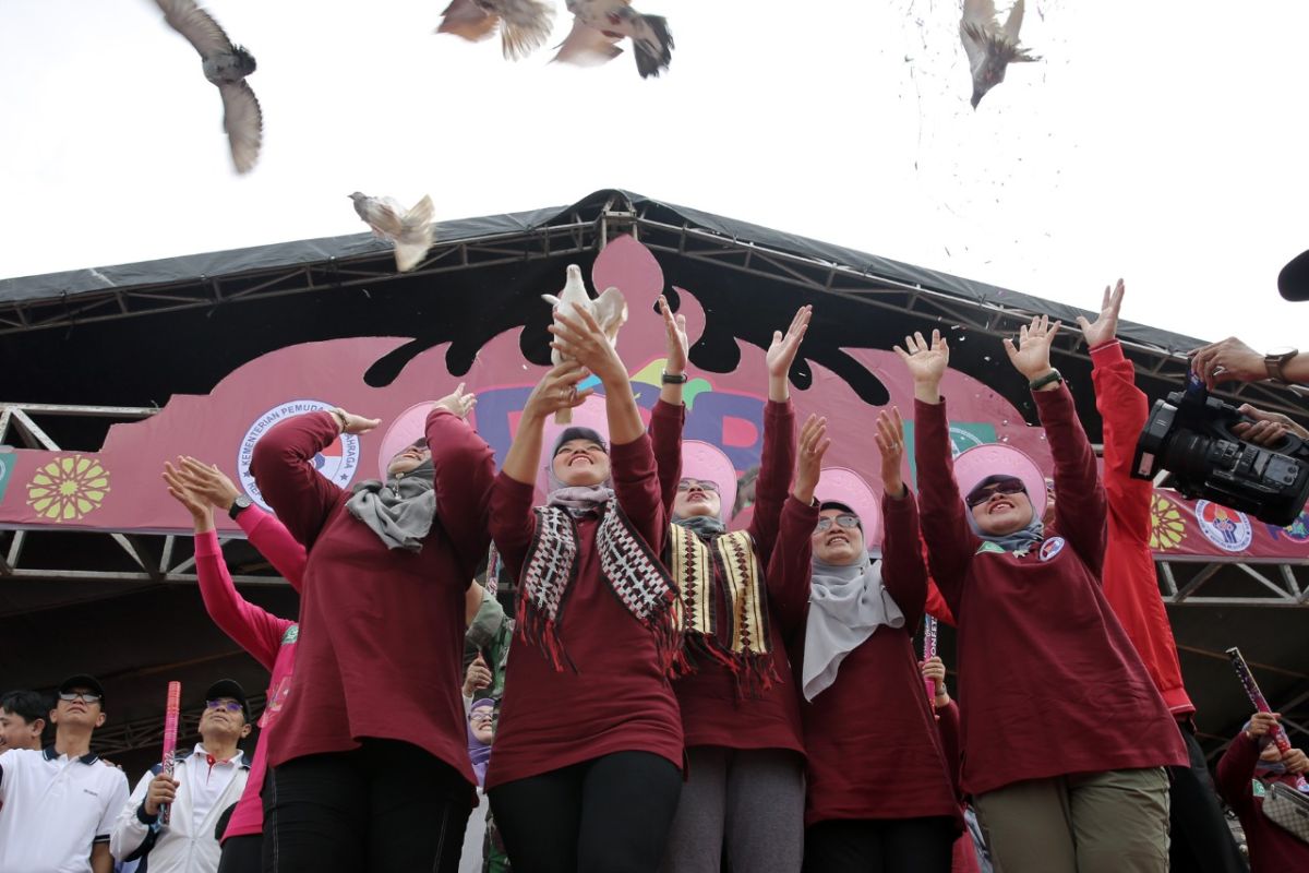 Wagub Lampung membuka Pekan Olahraga Perempuan