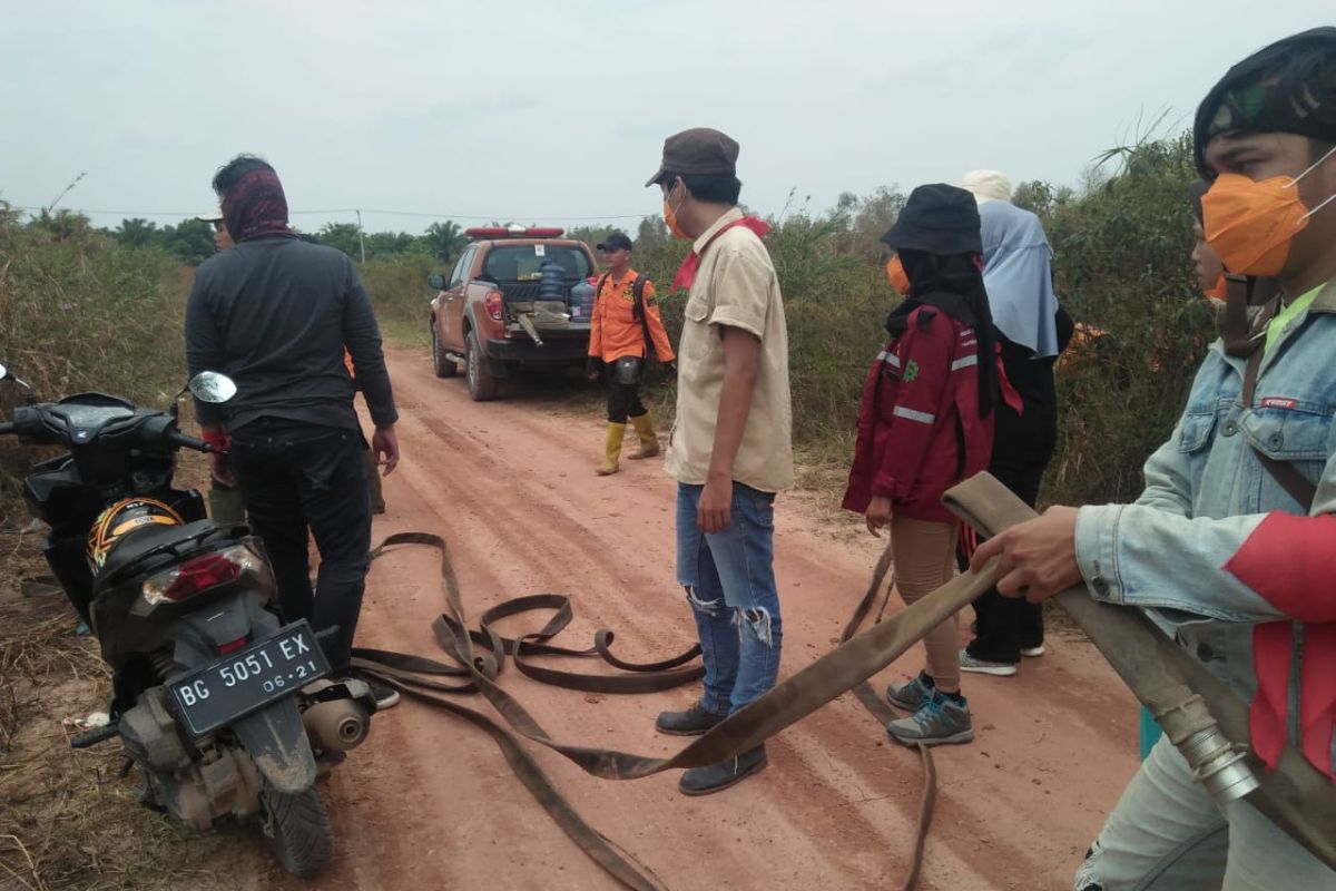 Mahasiswa turun langsung atasi karhutla