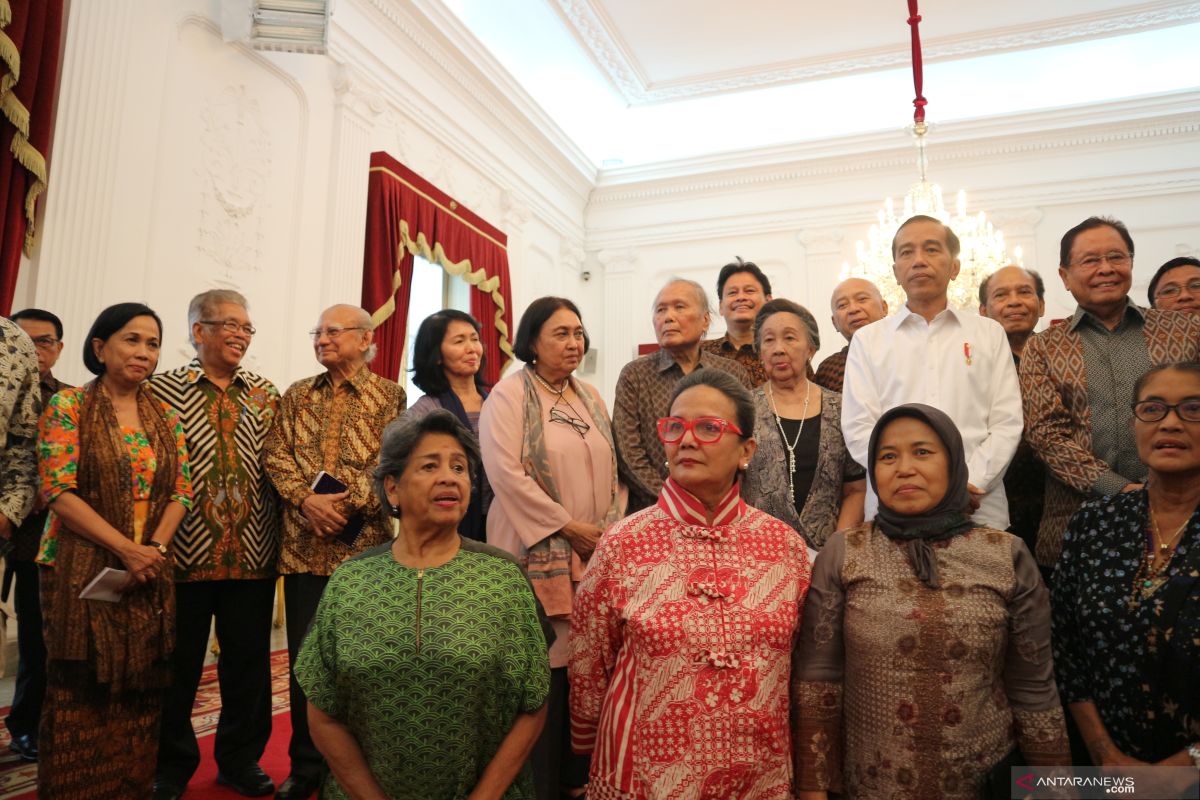 Di hadapan tokoh nasional, Jokowi: Jangan ragukan komitmen saya kepada demokrasi