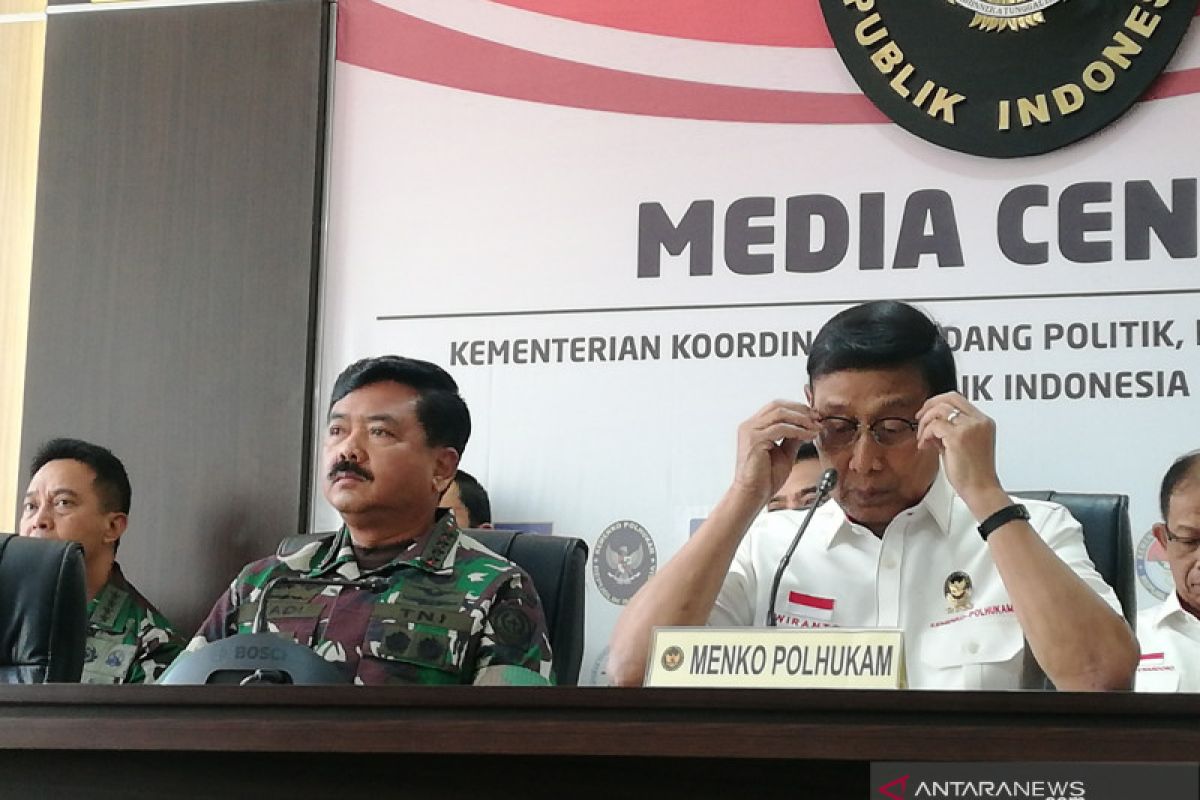 Menkopolhukam Wiranto akui ada upaya adu domba TNI-Polri