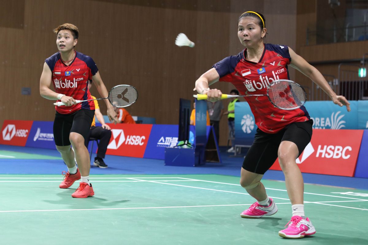 Greysia/Apriyani mengakui kurang siap di Korea Open