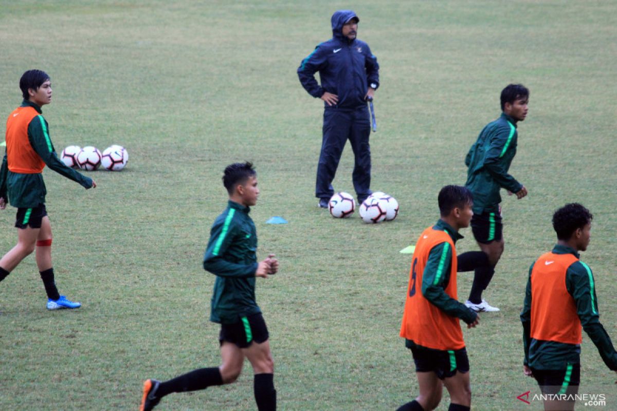 Empat pemain absen pada hari pertama TC timnas U-19