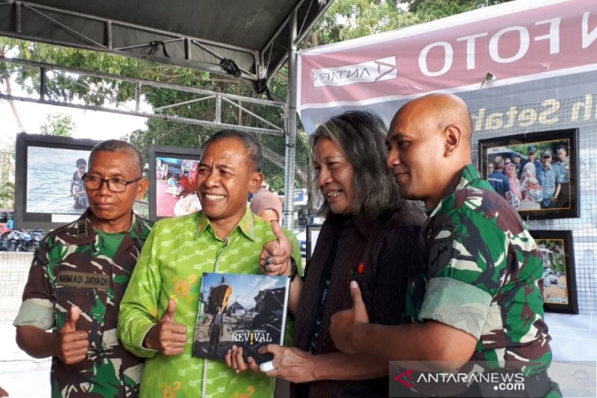 PFI Palu-LKBN Antara buka pameran foto Sulteng bangkit pascabencana