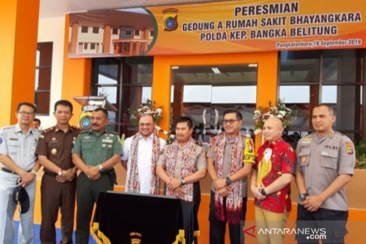 Jasa Raharja Babel dukung harirnya Rumah Sakit Bhayangkara