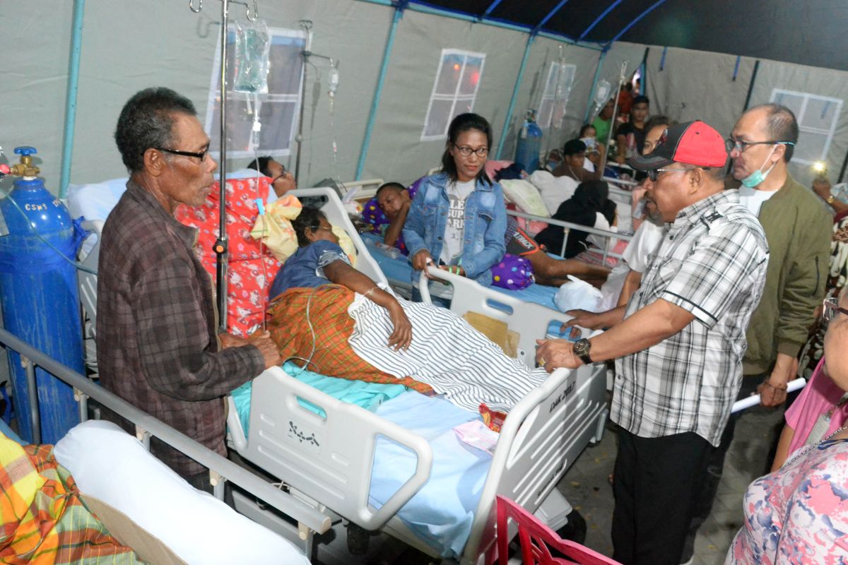 23 orang meninggal dan ratusan luka-luka dampak gempa Ambon