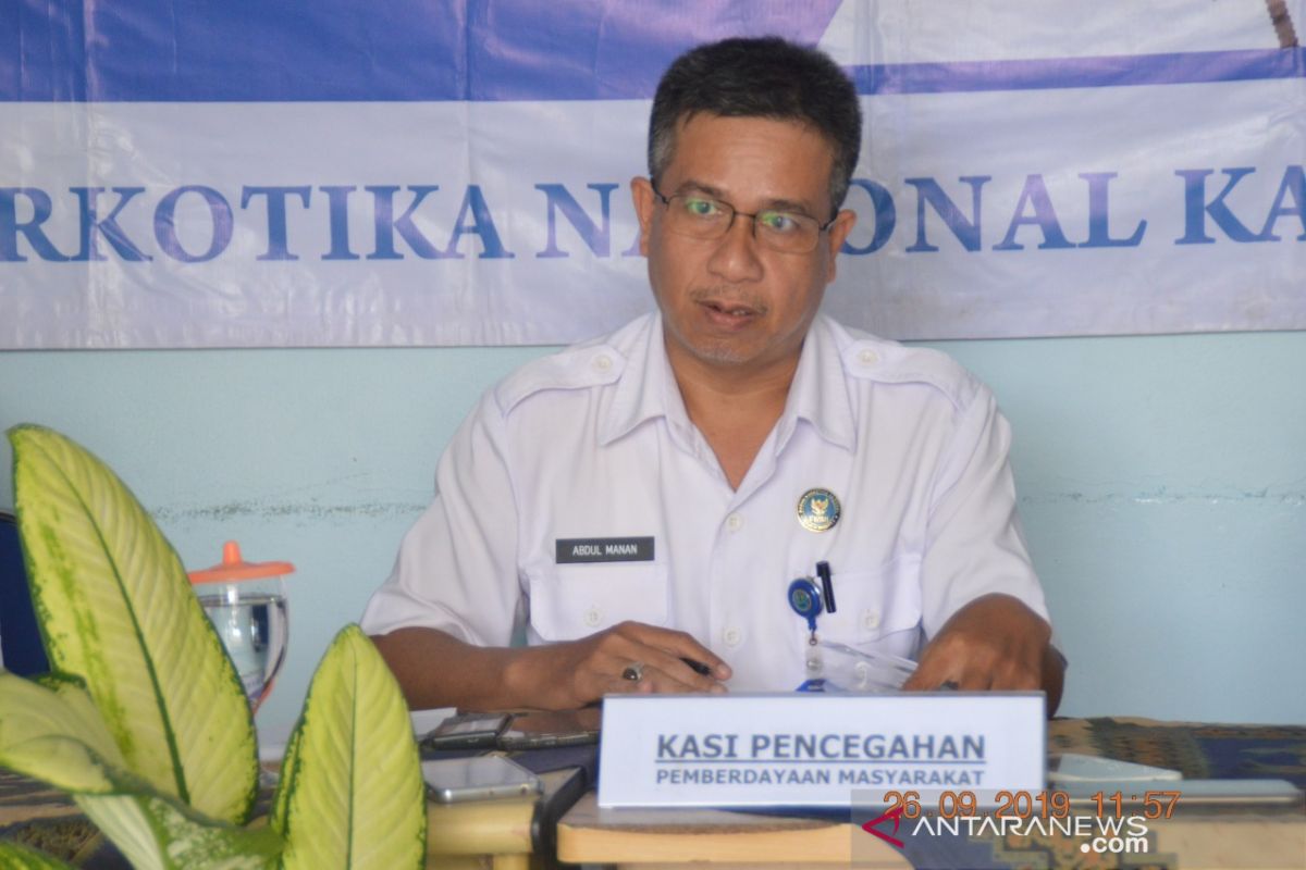 BNN Kabupaten Bangka intensifkan pencegahan penyalahgunaan narkotika