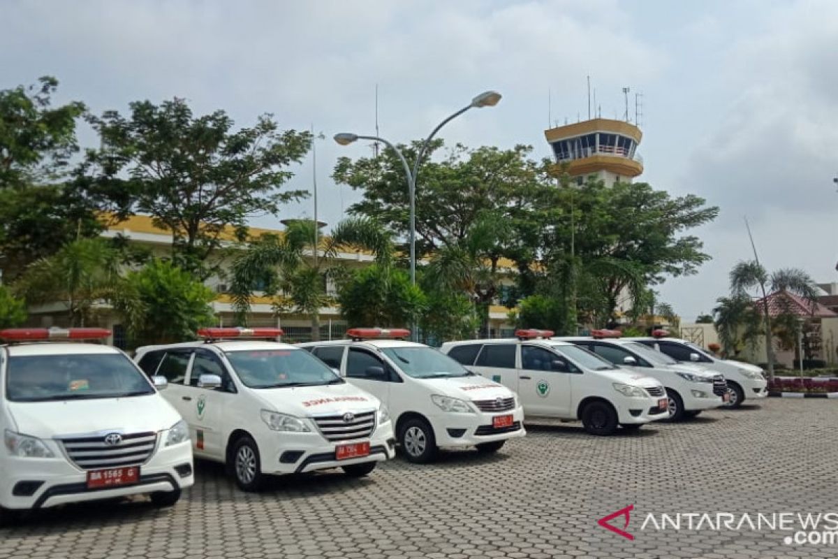 Delapan ambulans penjemput korban Wamena sudah tiba di BIM