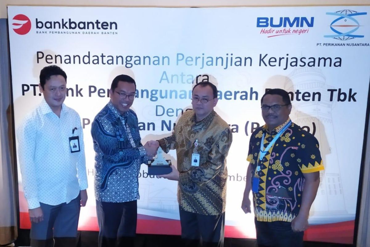 Turut Memajukan Sektor Perikanan Nusantara, Bank Banten Bersinergi dengan Perinus