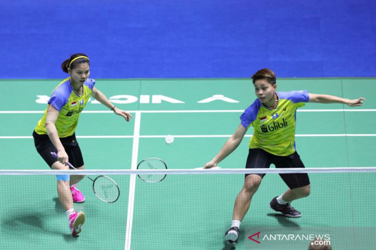 Greysia/Apriyani kandas di babak kedua Korea Open 2019