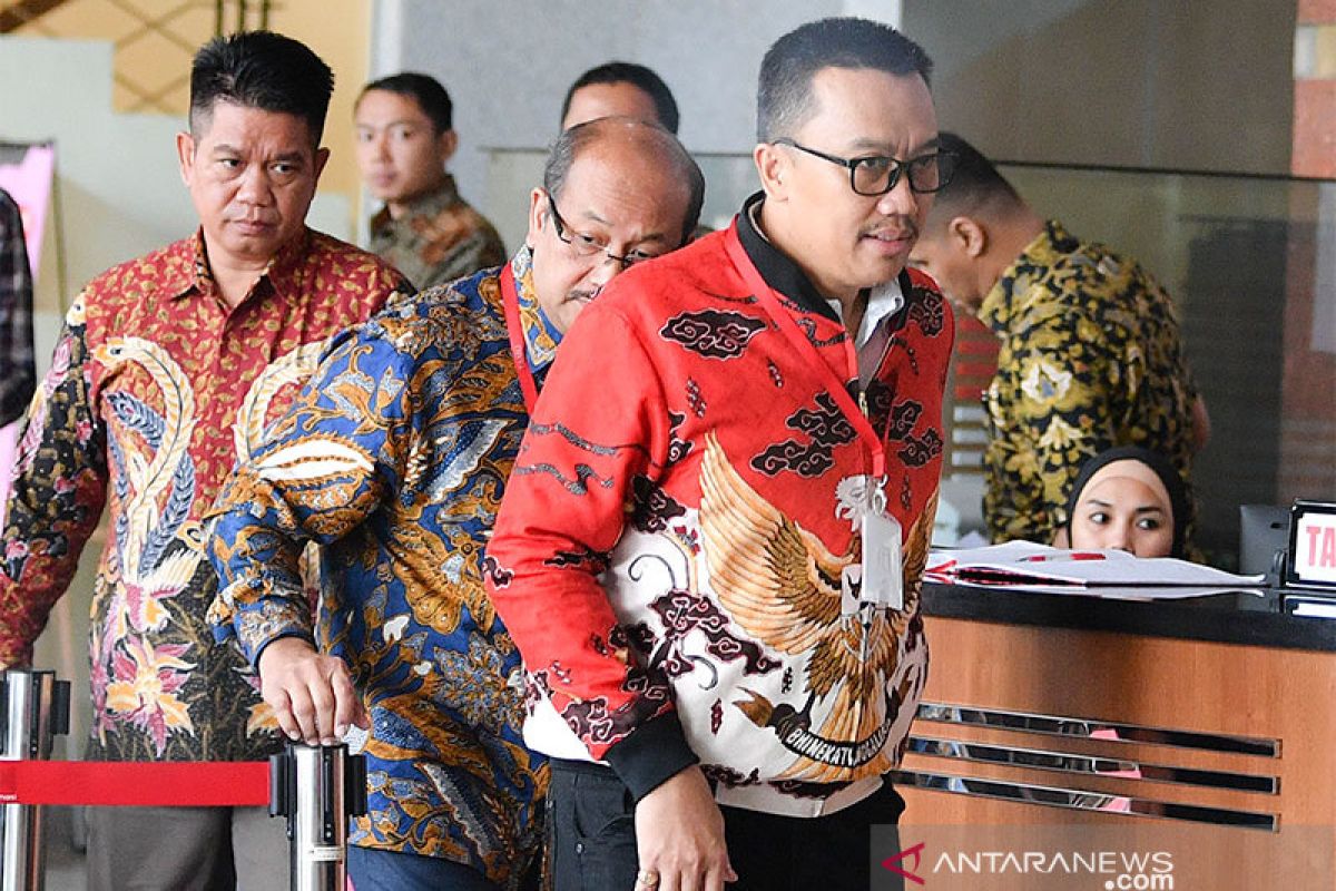 Imam Nahrawi diperiksa sebagai tersangka