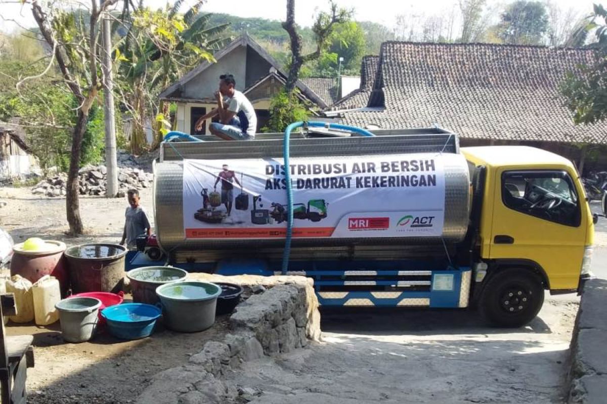 ACT Madiun salurkan 30.000 liter air bersih ke daerah kekeringan