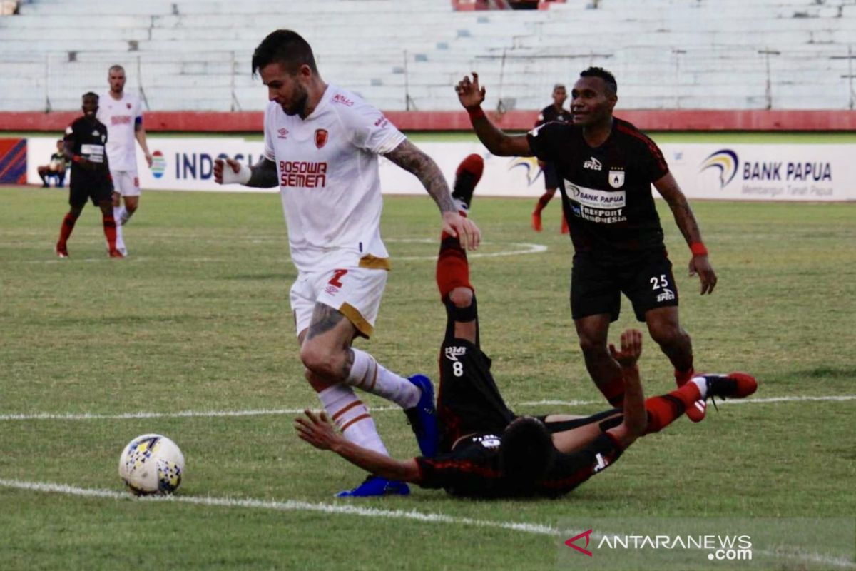 Persipura menang 3-1 atas PSM Makassar di Liga 1