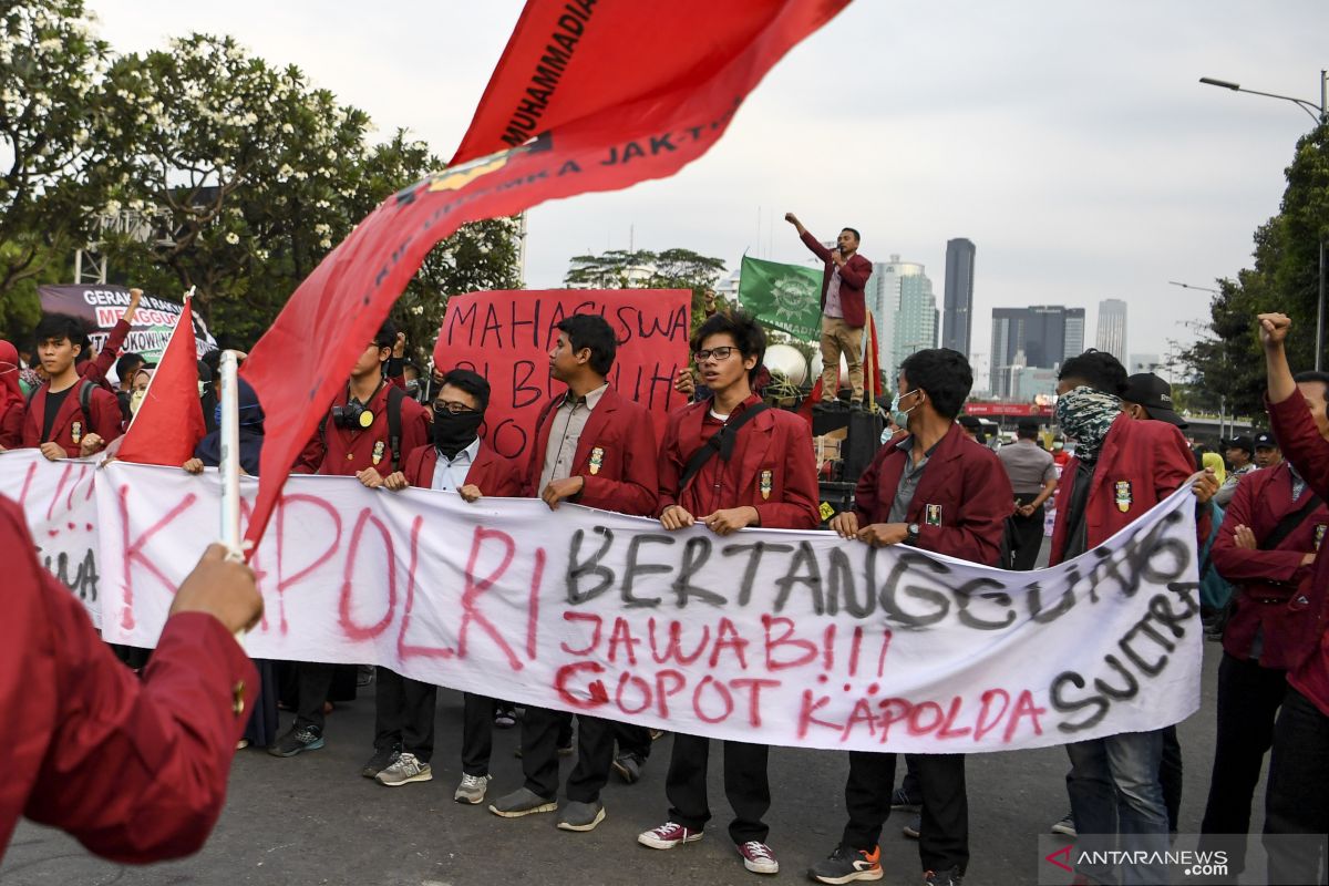 Menristekdikti sebut tidak ada sanksi bagi rektor terkait aksi mahasiswa