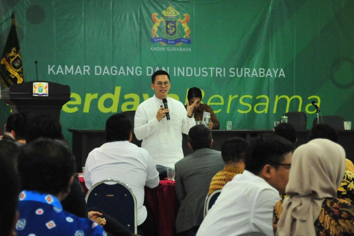Kepengurusan baru Kadin Surabaya bidik kaum milenial dan olahraga
