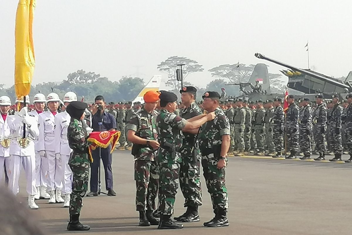 Komando Gabungan Wilayah Pertahanan diresmikan Panglima TNI