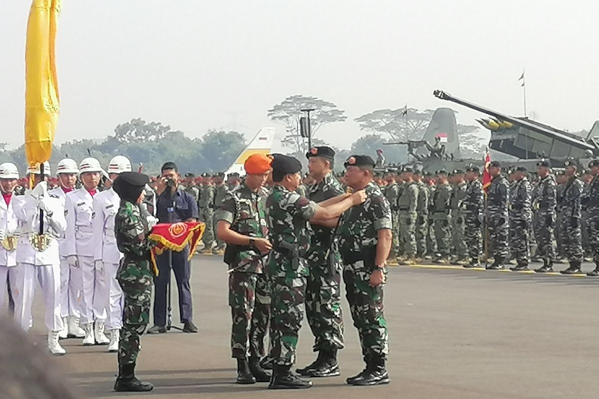 Panglima TNI resmikan Komando  Gabungan Wilayah Pertahanan