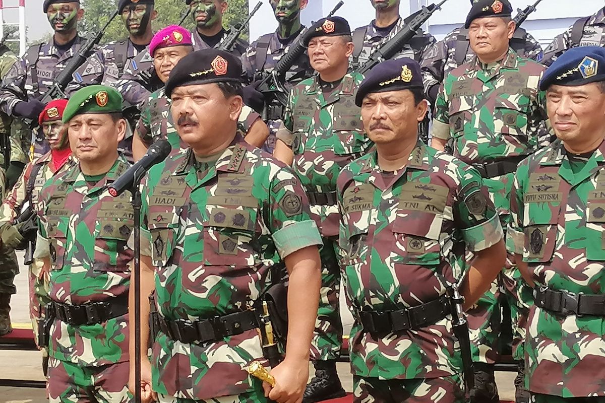 Panglima Jendral Hadi Tjahjanto:  pihak gagalkan pelantikan presiden akan berhadapan dengan TNI