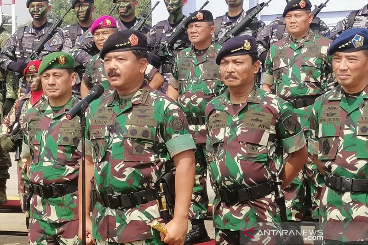 Panglima TNI: Gagalkan pelantikan presiden akan berhadapan dengan TNI