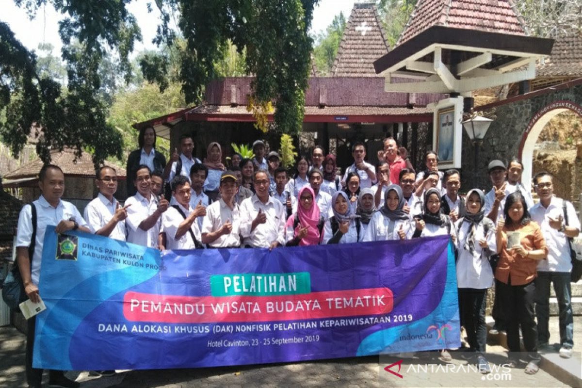 Dispar Kulon Progo latih pemandu wisata budaya tematik