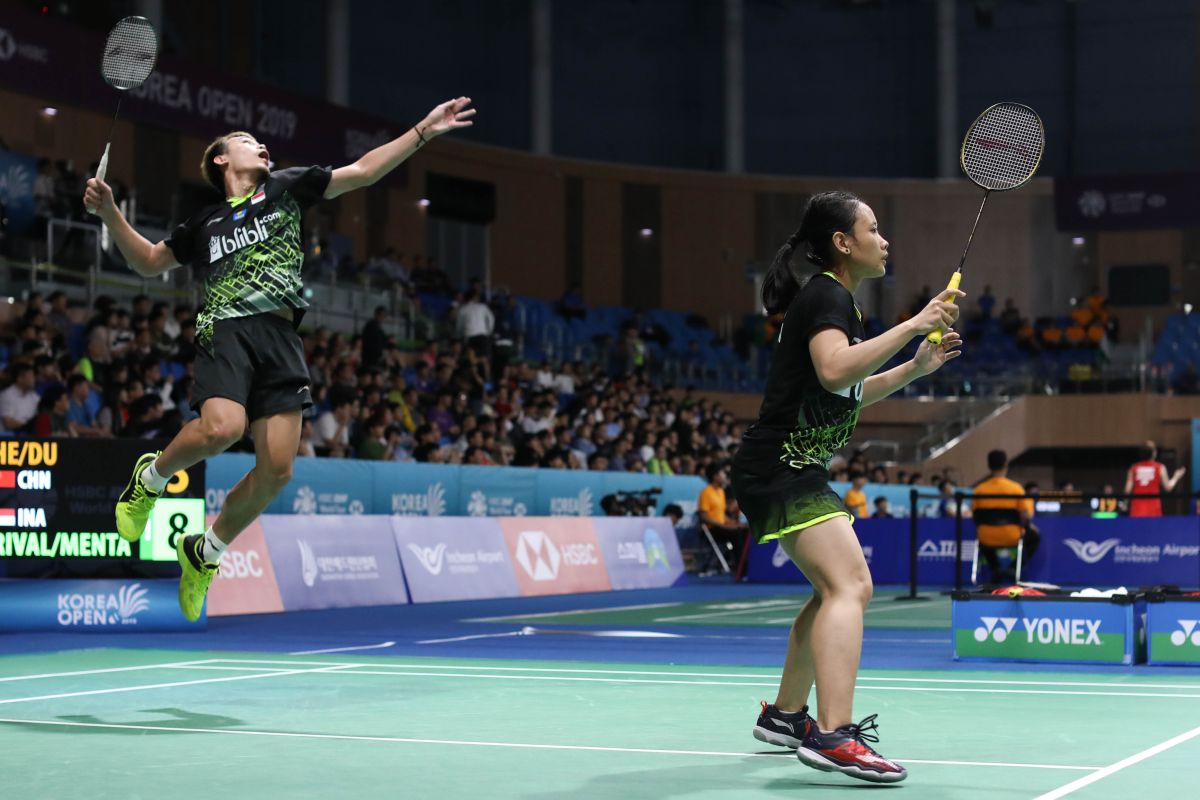 Inilah ringkasan pertandingan, dua wakil Indonesia ke semifinal Korea Open