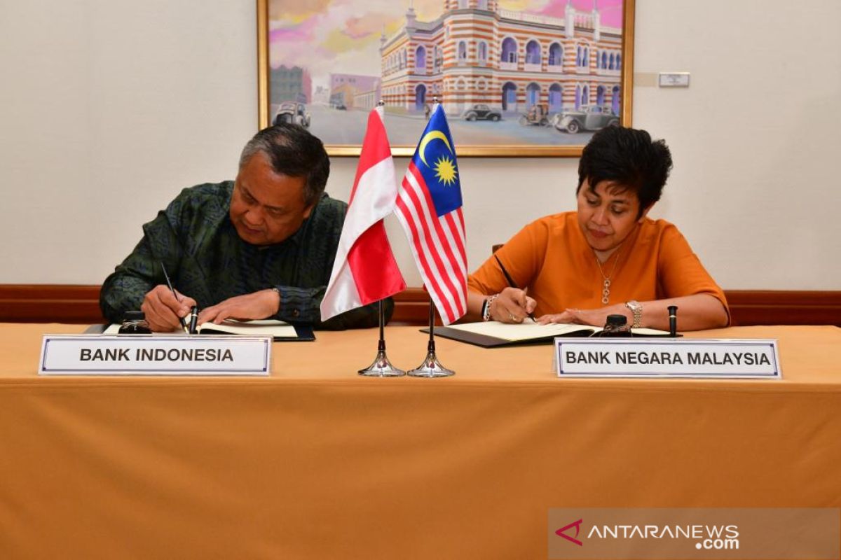 Indonesia-Malaysia kerja sama pertukaran mata uang lokal Rp28 triliun